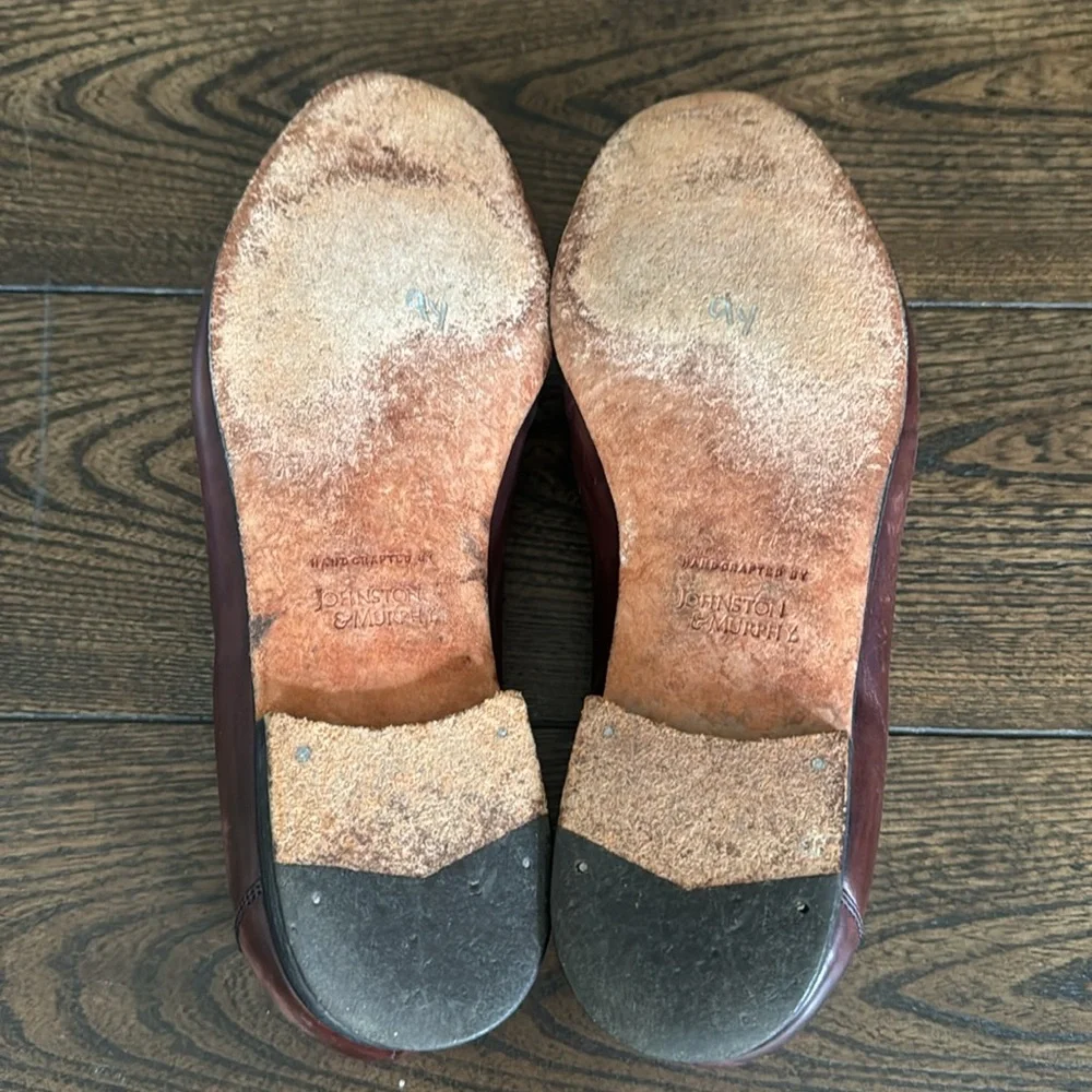 Johnston & Murphy Men’s Hayes Tassel Loafers‎ Cognac Size 9.5M